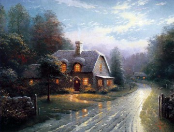  light - Moonlight Lane I Thomas Kinkade